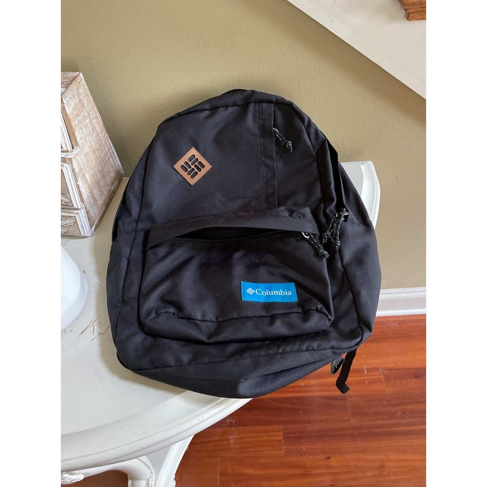 Columbia Mens Varsity Day Black Daypack Backpack School Hiking Travel Bag